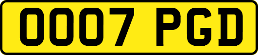 OO07PGD