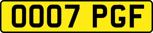 OO07PGF