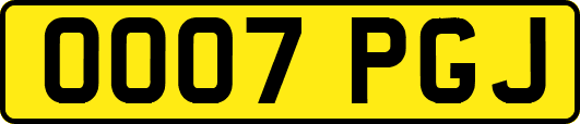 OO07PGJ