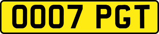 OO07PGT