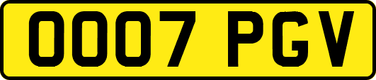 OO07PGV
