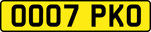 OO07PKO