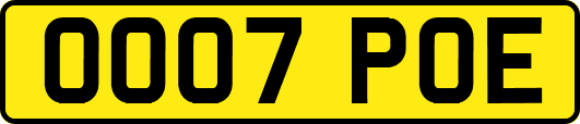 OO07POE