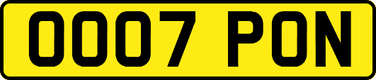 OO07PON