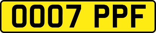OO07PPF