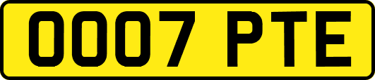 OO07PTE