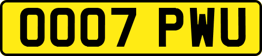 OO07PWU