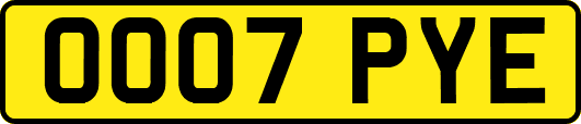 OO07PYE