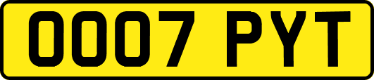 OO07PYT