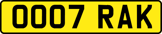 OO07RAK