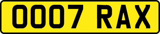 OO07RAX