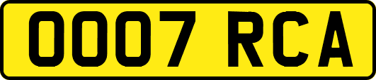OO07RCA
