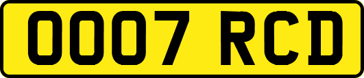 OO07RCD