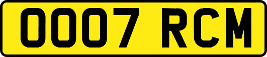 OO07RCM
