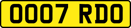 OO07RDO
