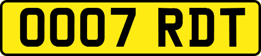 OO07RDT