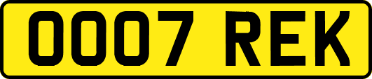 OO07REK
