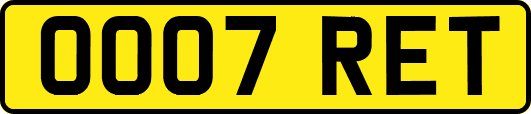 OO07RET