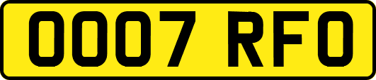 OO07RFO