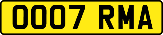OO07RMA