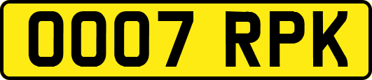 OO07RPK