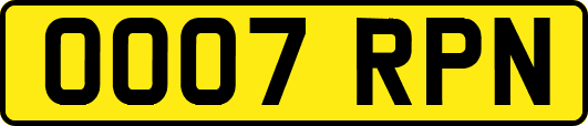 OO07RPN