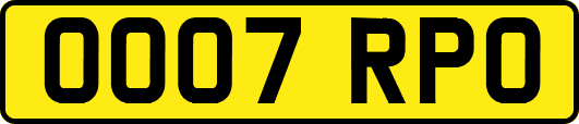 OO07RPO