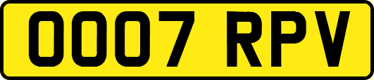 OO07RPV