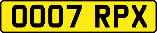 OO07RPX