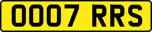 OO07RRS