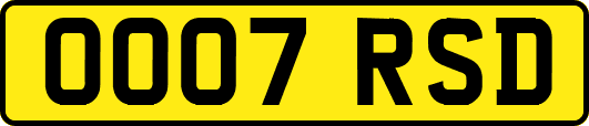 OO07RSD
