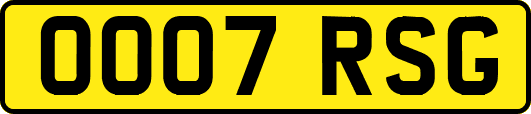 OO07RSG