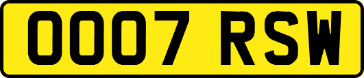 OO07RSW