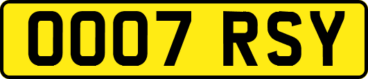 OO07RSY