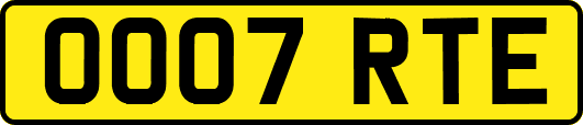 OO07RTE