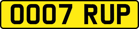 OO07RUP