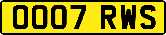 OO07RWS