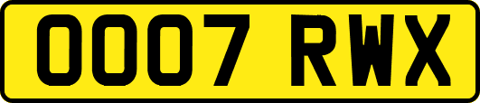 OO07RWX