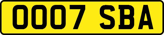 OO07SBA