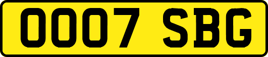 OO07SBG