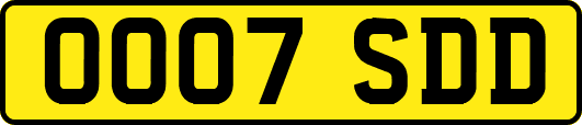OO07SDD