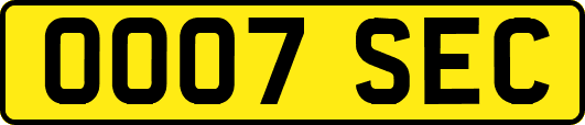 OO07SEC