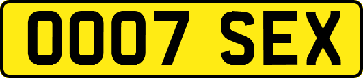 OO07SEX