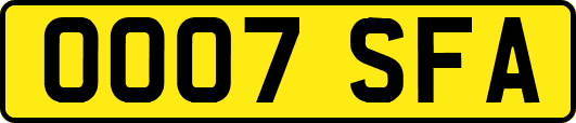OO07SFA