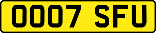 OO07SFU