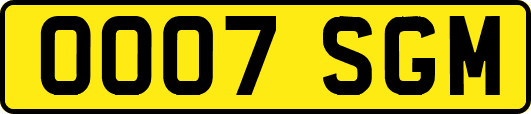 OO07SGM