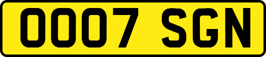 OO07SGN
