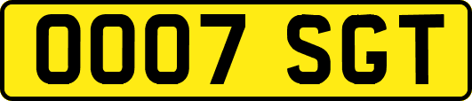 OO07SGT