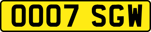 OO07SGW