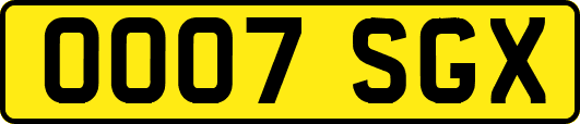OO07SGX